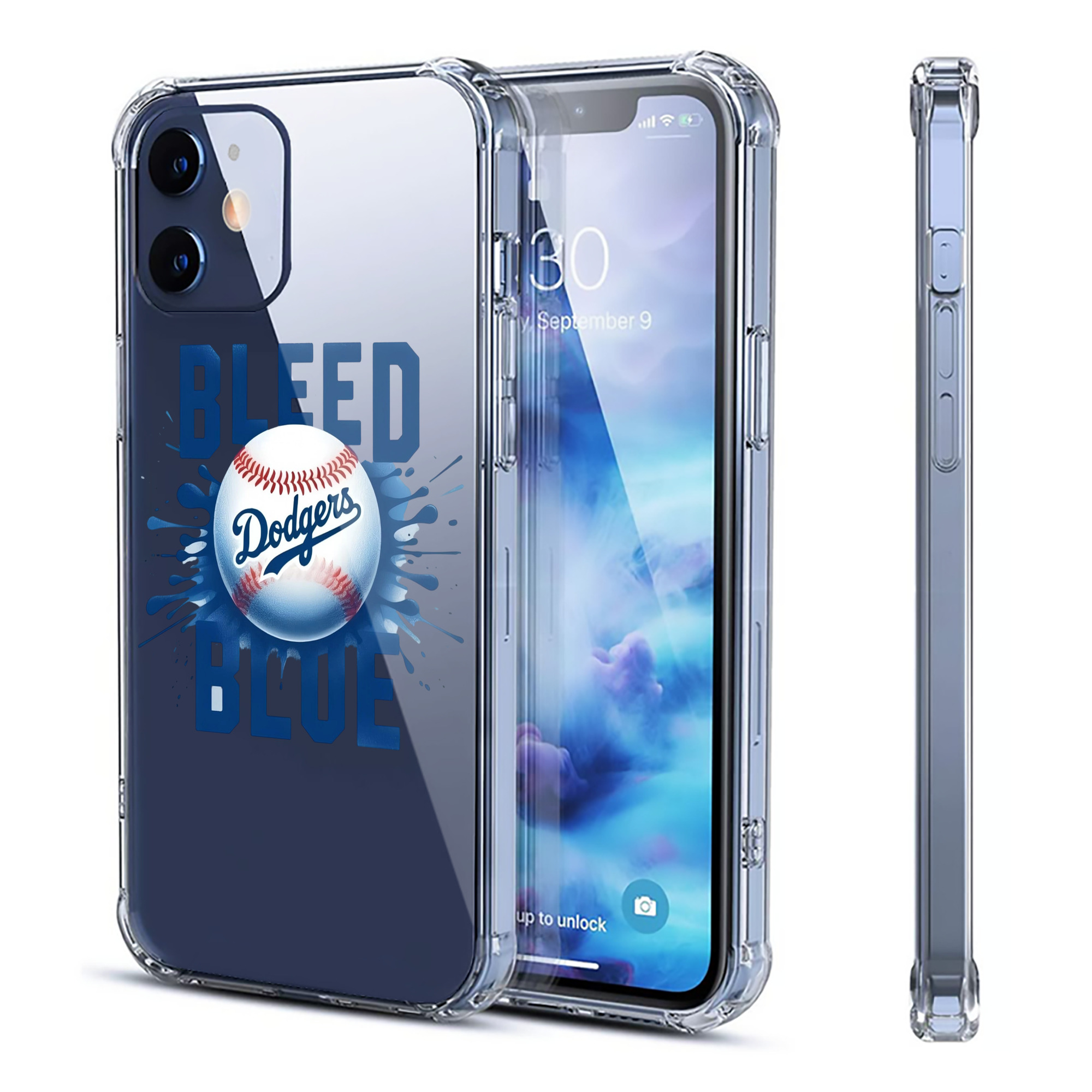  Clear IPhone 12 Case – Soft TPU With UV Print – Enhanced Drop Protection, Precise Fit, Anti-Fingerprint, Customizable Design, Scratch-Resistant, Yellow-Resistant